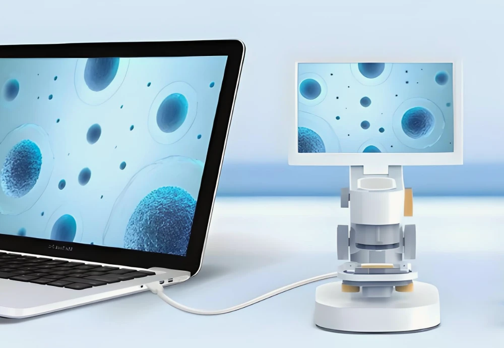 how does a digital microscope work